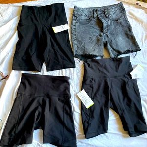 4 for the price of 1 Bike and Denim shorts